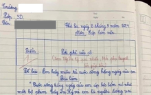 Bài văn tả cuộc sống hàng ngày của học sinh lớp 3 bị chấm 1 điểm: Cô giáo đọc xong "tái mặt", yêu cầu mời phụ huynh lên gặp