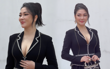 Sắc vóc tuổi 40 của Hoa hậu Nguyễn Thị Huyền qua camera thường chiếm trọn "spotlight"