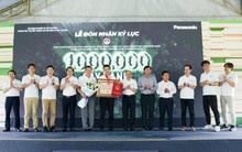 Panasonic xác lập kỷ lục 1 triệu cây xanh cùng “Sống khỏe góp xanh”