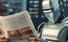 Tờ báo giấy đầu tiên được thực hiện hoàn toàn bằng AI