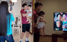 Mặc kệ drama, Quang Hải hạnh phúc cùng vợ con cày view cho Hoà Minzy, vóc dáng Chu Thanh Huyền qua "cam thường" ra sao?