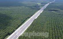 Ngắm đường dài 50km nối Bình Dương, Bình Phước, Đồng Nai sắp thông toàn tuyến