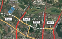 2 siêu dự án hạ tầng sắp triển khai đi qua Vinhomes Đan Phượng: Tuyến đường Tây Thăng Long đoạn 2,1km và đường cao tốc vành đai 4