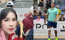 Nàng WAGs nổi tiếng nhất nhì làng bóng Việt cũng phải đi đu idol pickleball số 1 thế giới này