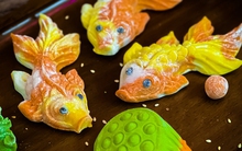 Mê mẩn bánh trôi, bánh chay nghệ thuật, bà nội trợ săn mua cúng Tết Hàn thực