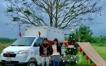 Cặp đôi vi vu cùng trời cuối đất với 'căn nhà di động' chỉ 30 triệu