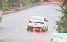 Qua camera giám sát, phát hiện một xe ô tô bị phạt nguội 90 triệu đồng/tuần