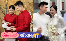 Xả ảnh nét căng lễ ăn hỏi của Salim và Hải Long, 2 bó hoa cầm tay bỗng khiến netizen đổ xô xin "in tư"