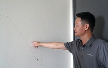 Gần 350 căn hộ tại một chung cư ở TPHCM bị nứt tường sau rung lắc động đất