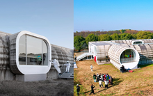 Chuyện kỳ lạ gì đây: Có bí ẩn gì trong khối bê tông khổng lồ giữa cánh đồng ở vùng nông thôn Trung Quốc?