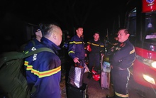 Hình ảnh mới nhất về đoàn cứu hộ của Bộ Công an Việt Nam tại Myanmar