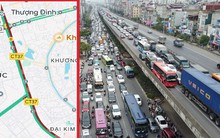 Đường trên cao Hà Nội quá tải gấp 8 lần, trở thành 'Vành đai đỏ' vì tắc triền miên
