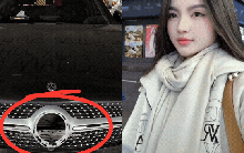 Chiếc Mercedes nhà Quang Hải gặp sự cố hy hữu, "team qua đường" để lại dòng chữ trên xe khiến Chu Thanh Huyền than trời