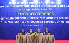 Công bố quyết định về đặc xá năm 2025 của Chủ tịch nước