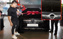 Mercedes-Benz GLC 300 của Quang Hải bị bóc mất logo, vợ danh thủ cho biết phải mua lại hết 10 triệu