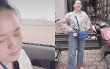 Vợ Duy Mạnh gặp sự cố ở sân bay Hàn Quốc, khóc trôi mascara, bị chê mặc xấu càng tự tin khoe outfit hoa lá