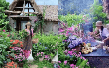 Mẹ đảm 37 tuổi trở nên nổi tiếng vì sở hữu khu vườn "hoành tráng" như "thế giới cổ tích"!