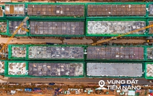 Siêu dự án 35.000 tỷ của Vinhomes tại Đông Bắc Thủ Đô: Thi công thần tốc, nhiều dãy nhà gần xong phần thô, sắp khởi công cầu kết nối