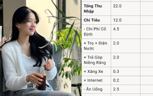 Bảng chi tiêu không 1 điểm chê, vừa vặn đến mức tất cả đều khuyên đừng cố cắt giảm nữa