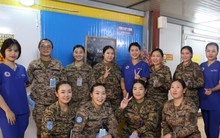 'Bóng hồng' quân nhân Việt Nam tại căn cứ quân sự Liên hợp quốc