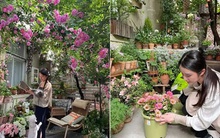 Cô gái xinh đẹp không làm việc trong 6 năm nhưng vẫn sống đủ nhờ khu vườn ở tầng một!