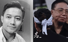 Vợ doanh nhân tại tang lễ của Quý Bình: Gương mặt lộ rõ mệt mỏi, thất thần sau 3 ngày lo hậu sự