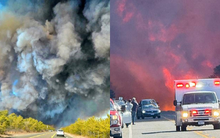 Vùng đất quy tụ giới siêu giàu nước Mỹ lâm vào cảnh tượng tựa ngày tận thế do cháy rừng, cư dân hoảng loạn "chỉ biết chạy thật nhanh"