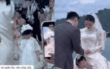 Điều đặc biệt Pam Yêu Ơi làm trong đám cưới của mẹ Salim và ba Hải Long