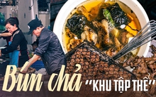 Quán bún chả hơn 30 năm tuổi nằm dưới cầu thang khu tập thể cũ ở Hà Nội, ngày bán 600 suất