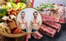 Cặp song sinh người ăn chay, người ăn thịt, so sánh ai khỏe mạnh hơn? Nghiên cứu chỉ ra kết quả bất ngờ