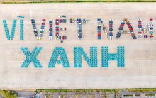 Hãng xe của tỷ phú Phạm Nhật Vượng vừa xác lập một kỷ lục chưa từng có: Màn xếp xe điện vô tiền khoáng hậu trong Ngày hội Xanh lớn nhất Việt Nam