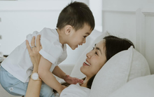 Con trai út nhà Tăng Thanh Hà - Louis Nguyễn cực lém lỉnh, sợ làm ba tổn thương nên "rào trước" bằng câu nói này