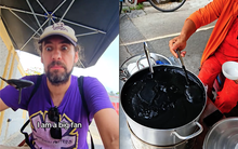 Món ăn 10.000 đồng trông như dầu đen ở Hội An khiến khách Tây "mê không lối thoát", thử 1 miếng liền chấm hẳn 10 điểm