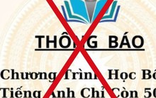 Bộ GDĐT cảnh báo thông tin giả mạo về chương trình học bổng tiếng Anh
