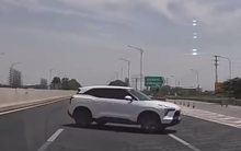 Xử phạt nữ tài xế quay xe đi ngược chiều trên cao tốc Hà Nội - Hải Phòng