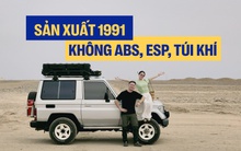 Phượt Trung Quốc bằng Land Cruiser 34 năm, nam 9x chia sẻ: 'Không túi khí, không công nghệ, cảm giác lái bằng 0... nhưng niềm vui bắt đầu từ số 0'