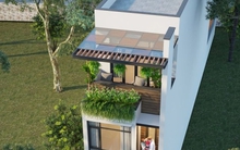 Xây nhà 4 tầng 80m2 hết bao nhiêu tiền?