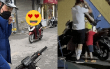 Duy Mạnh và ái nữ cựu chủ tịch CLB Sài Gòn lượn phố bằng xe máy, sở hữu tài sản bạc tỉ vẫn giản dị thế này!