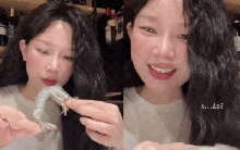 Cận cảnh con tôm sống giá 200k gây ra cú sốc của Thạch Trang ở Ý