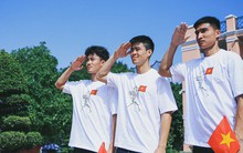 Ở đây có các "nam thần" 1m80 yêu nước, chỉ một khoảnh khắc cười tươi vẫy cờ Tổ quốc đã khiến chị em xao xuyến