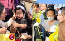 Vợ Quý Bình ra biển rải tro cốt chồng, xuất hiện một nữ nghệ sĩ được con trai anh gọi là "má"