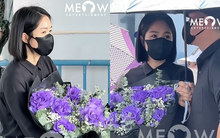 Vợ chồng Lê Phương đến tiễn đưa Quý Bình về biển Cần Giờ, chi tiết 8 bông hoa tím gây xôn xao