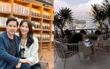 Chồng doanh nhân của Hoa hậu Đặng Thu Thảo ghi điểm với hành động giản dị khi bên con trai