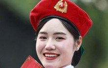 Cận nhan sắc nữ chiến sĩ trong Lễ diễu binh, diễu hành 30/4
