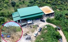 Hình ảnh "chết chóc" trong kho xưởng sản xuất 1,4 tấn ma túy, mùi hoá chất xộc lên váng đầu