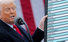 Vừa tuyên bố áp thuế với một loạt nền kinh tế, chính quyền Trump lập tức tiết lộ danh sách hàng trăm sản phẩm được miễn thuế