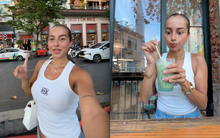 Khách Tây leo bộ 8 tầng cầu thang ở TP.HCM chỉ để uống 1 cốc nước màu xanh, mới 1 ngụm đã tròn mắt ngỡ ngàng