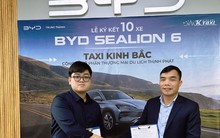 Còn chưa ra mắt, một doanh nghiệp vận tải đã 'chốt đơn' 10 chiếc xe hybrid đầu tiên của BYD để chạy taxi