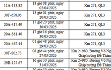 Chủ xe chạy quá tốc độ quy định có biển số sau phải đóng phạt nguội theo Nghị định 168