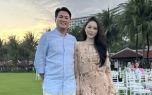 Vợ chồng Linh Rin toát lên khí chất hào môn trong bữa tiệc trên biển